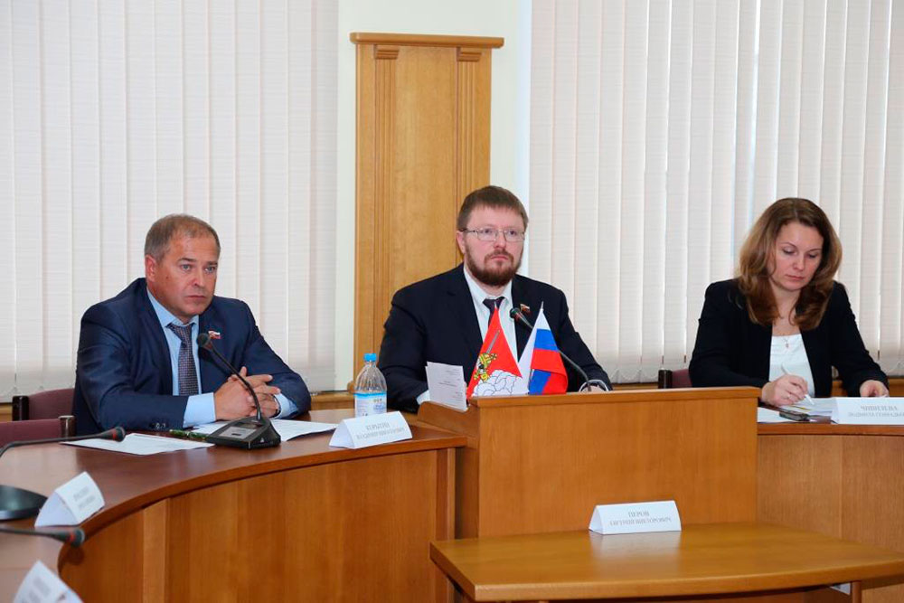 Заседание Молодежного парламента города Вологды