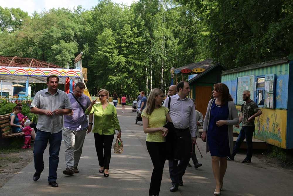 Деятельность «Парка культуры и отдыха «Ветеранов труда» обсудили в Вологде